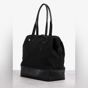 Béis - convertible mini weekender bag in Black